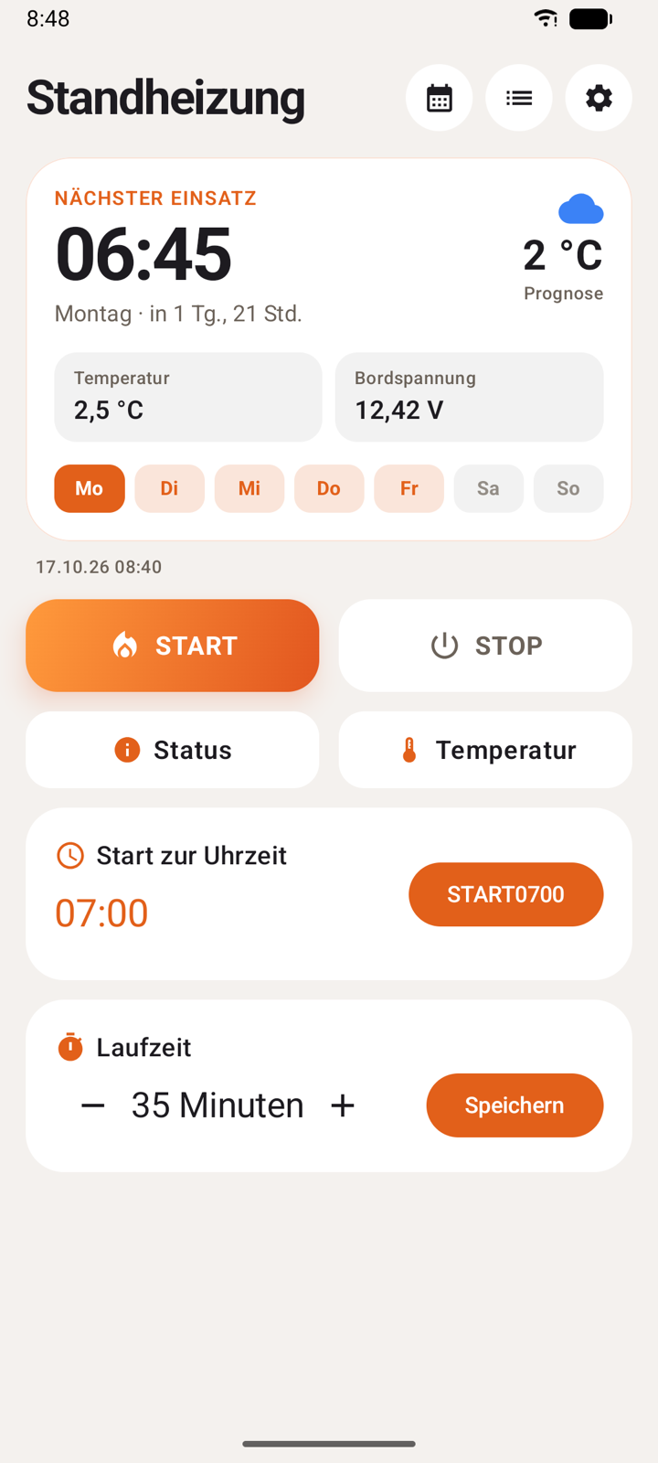 Nächster Einsatz