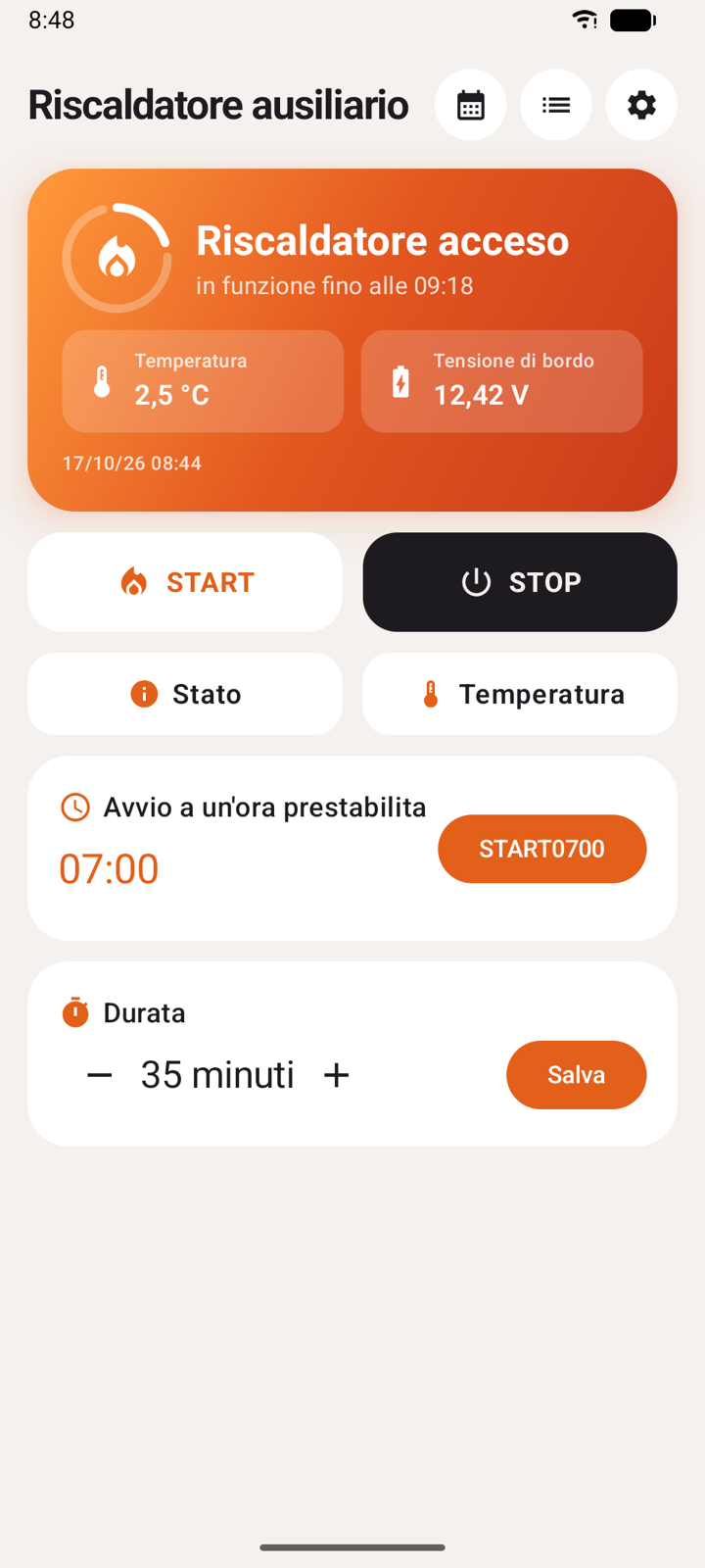 Stato e comandi
