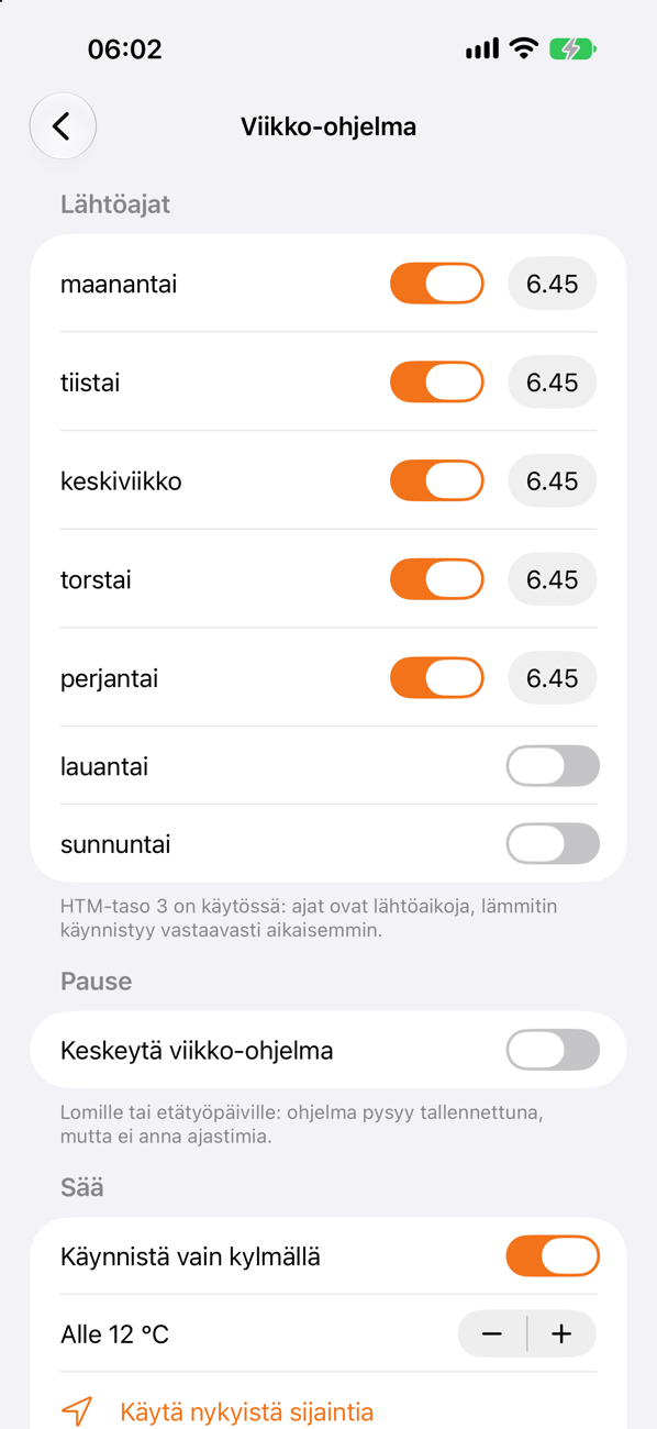 Viikko-ohjelma