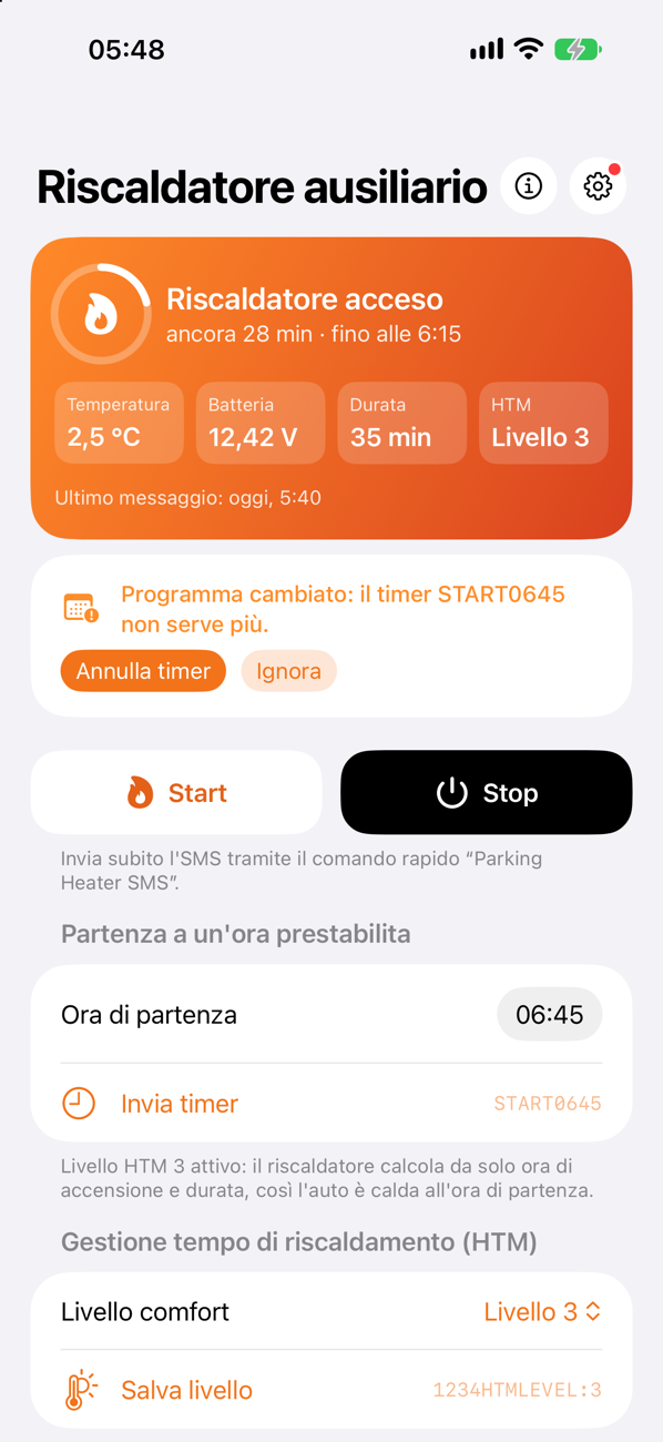 Avvio e stato